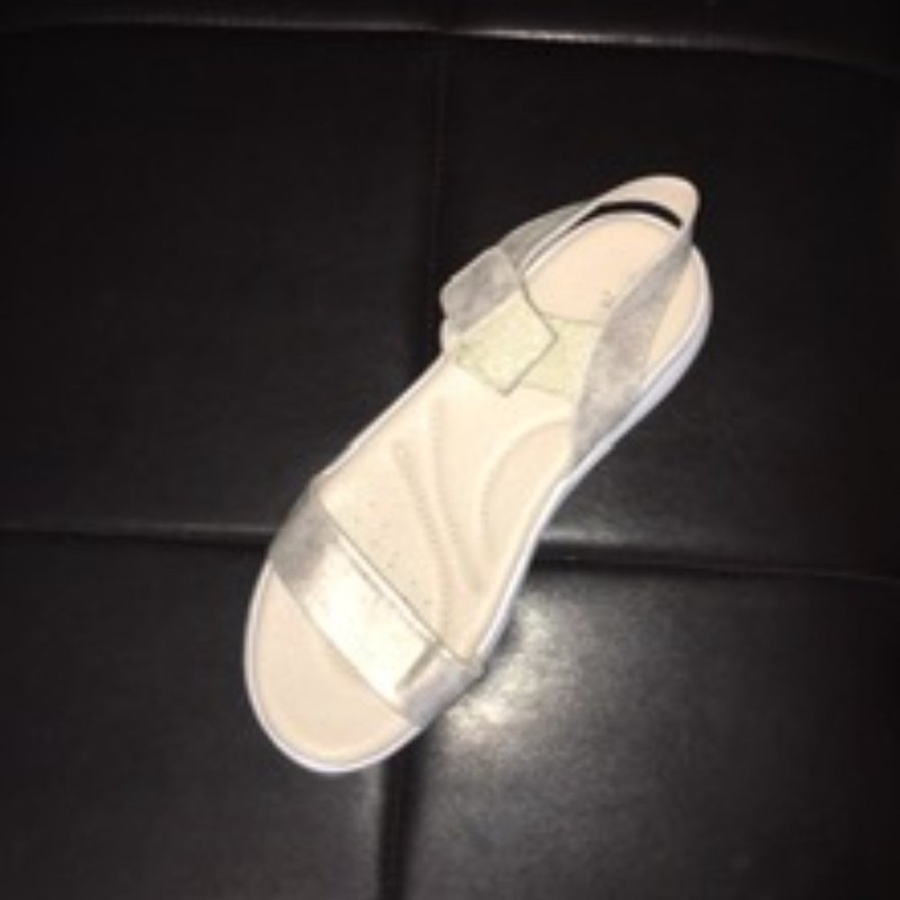 (NEW) Nature Breeze Champagne Comfort Sandals - Size 10 - Picture 4 of 8